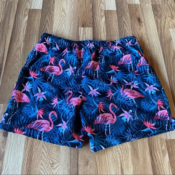 Jake Austin American flamingos  swim trunks NEW L - Picture 3 of 5